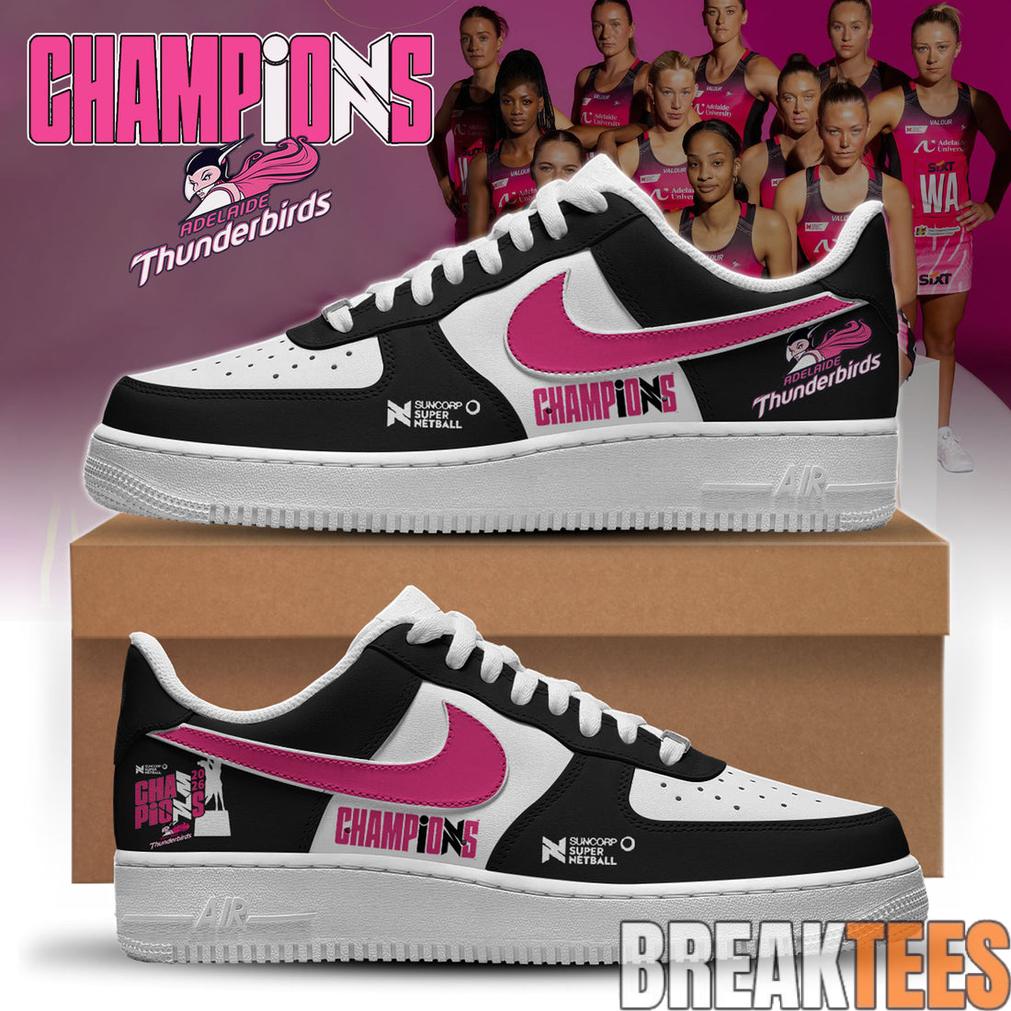 Adelaide Thunderbirds Edition Air Force 1 Custom For Fans