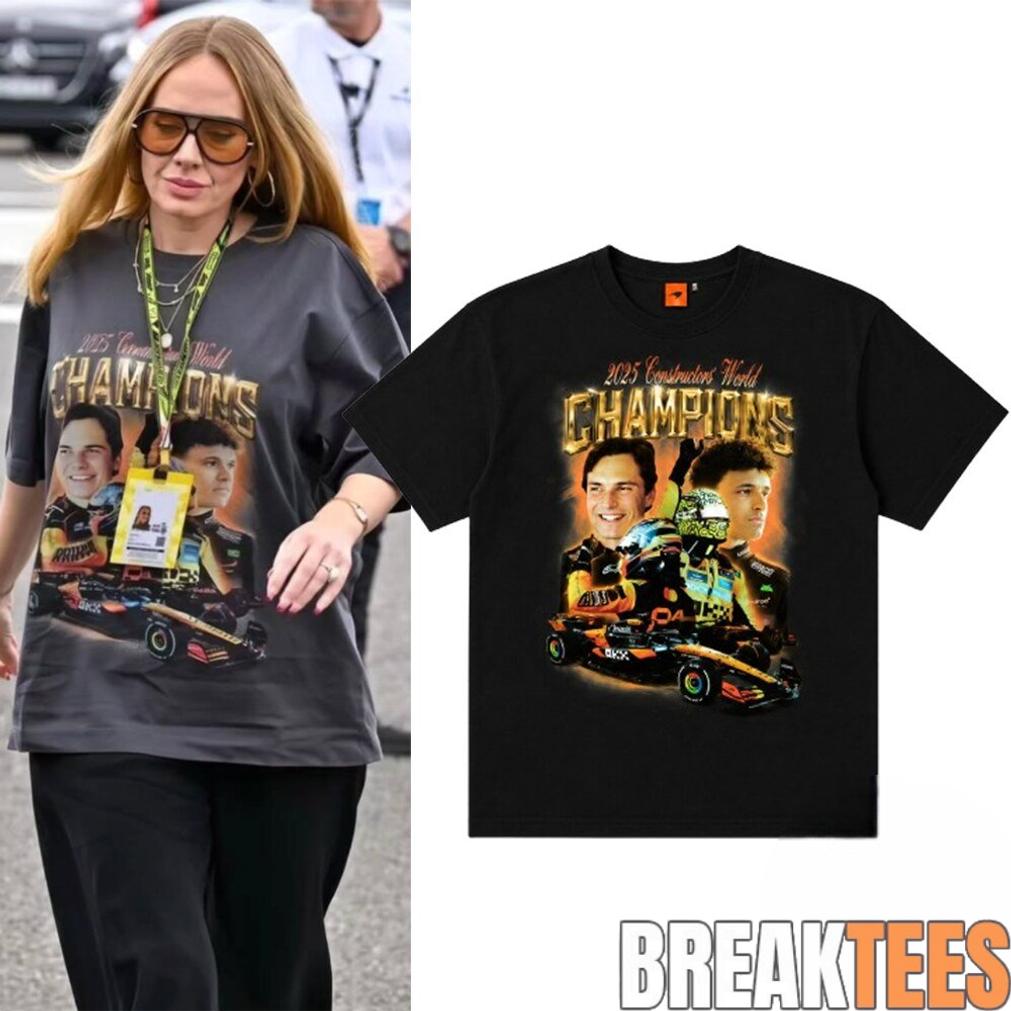 Adele Lando Norris And Oscar Piastri Champions Shirt 2026