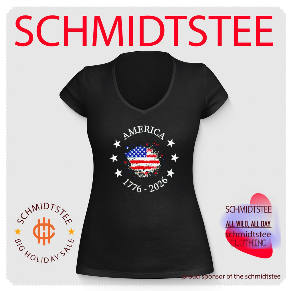 America 1776-2026 Patriotic flag shirt