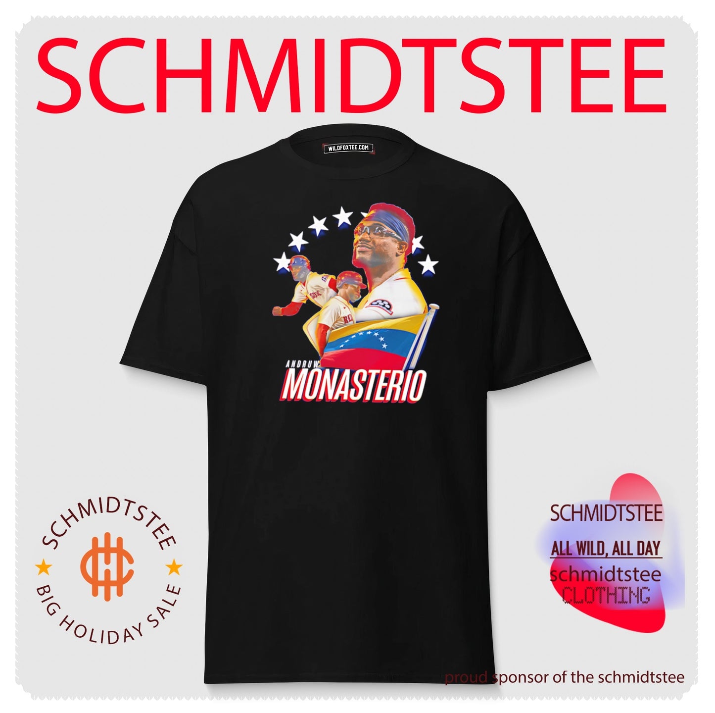 Andruw Monasterio Venezuela Baseball Boston Red Sox MLB shirt
