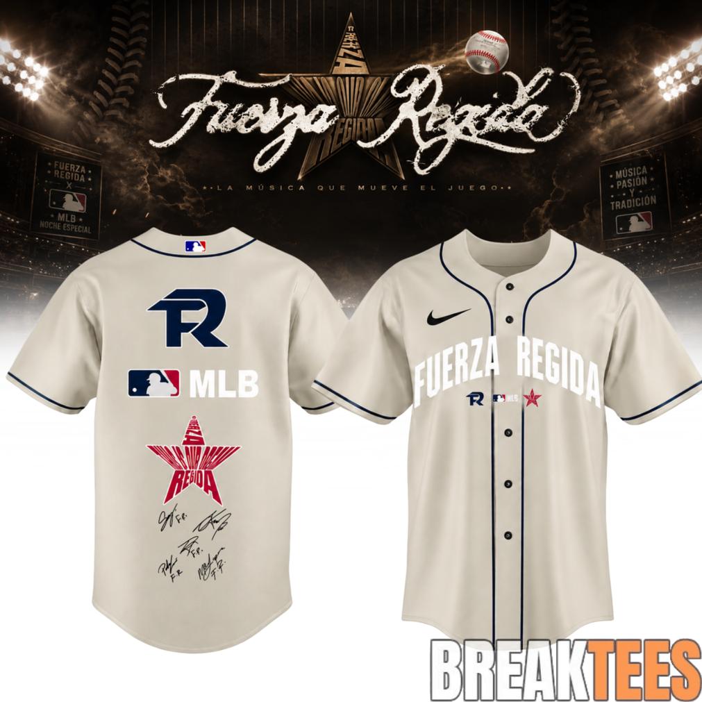Baseball x Fuerza Regida “This Is Our Dream Stadium Tour” 2026 Signature – Jersey
