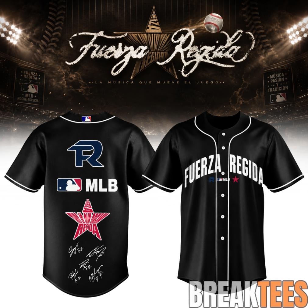Baseball x Fuerza Regida “This Is Our Dream Stadium Tour” 2026 Signature – Jersey