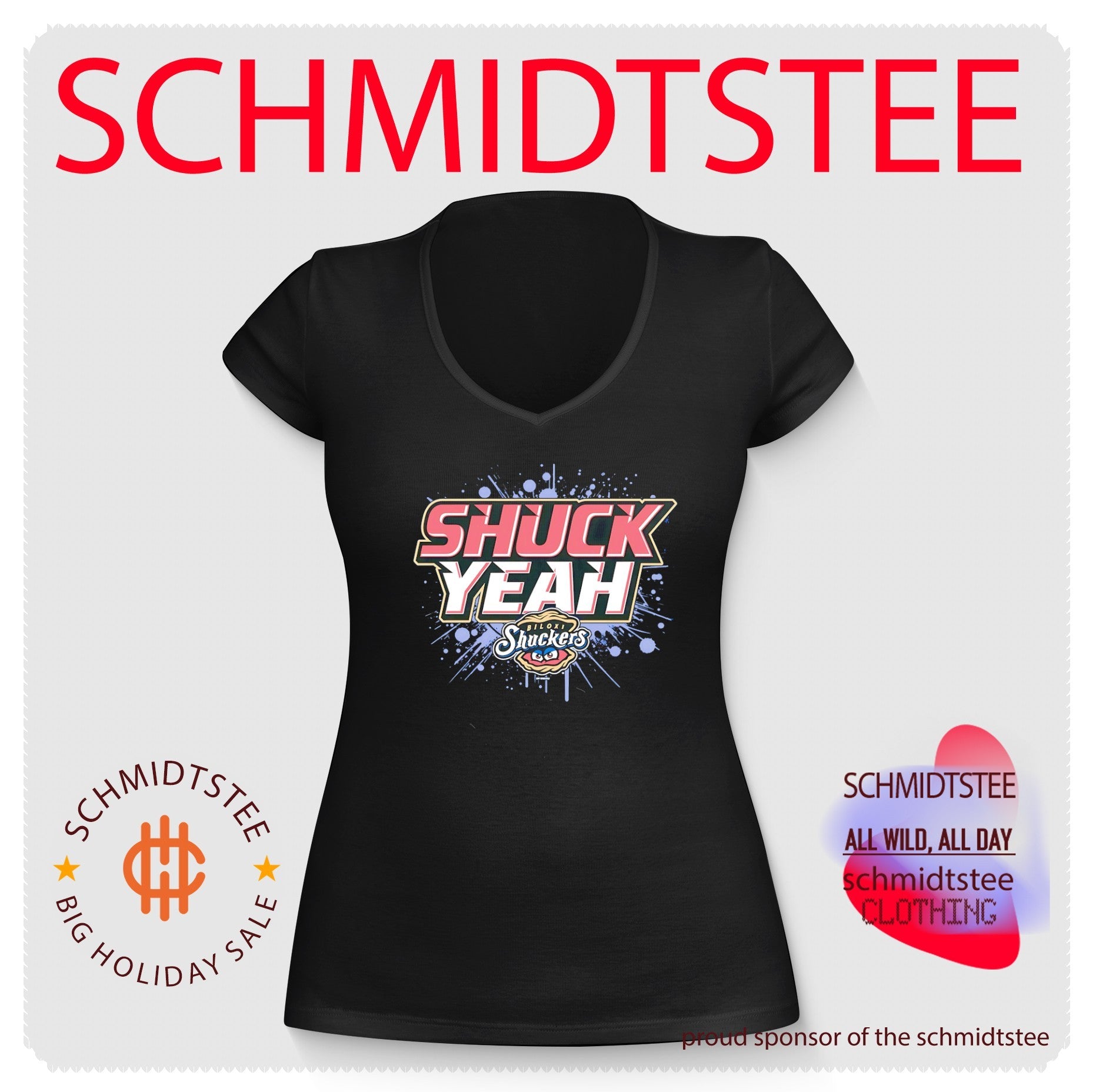 Biloxi Shuckers Shuck Yeah Minor League Baseball shirt