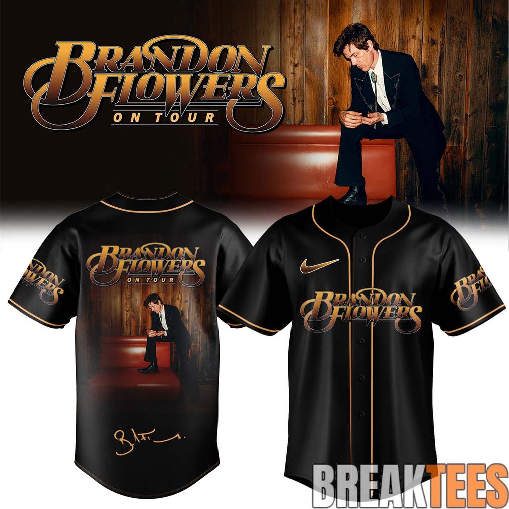 Brandon Flowers On Tour 2026 Signature Edition Jersey