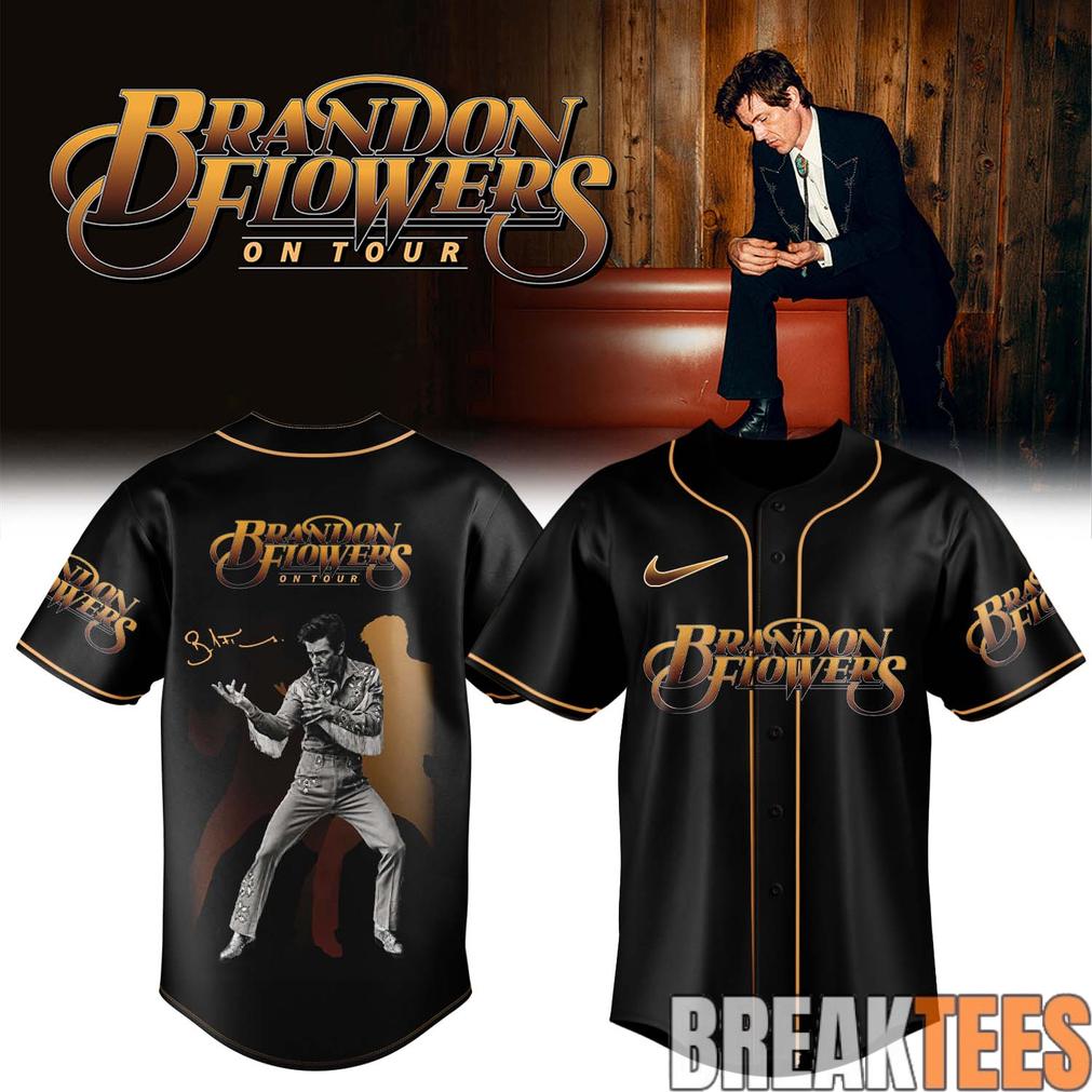 Brandon Flowers On Tour 2026 Signature Edition Jersey