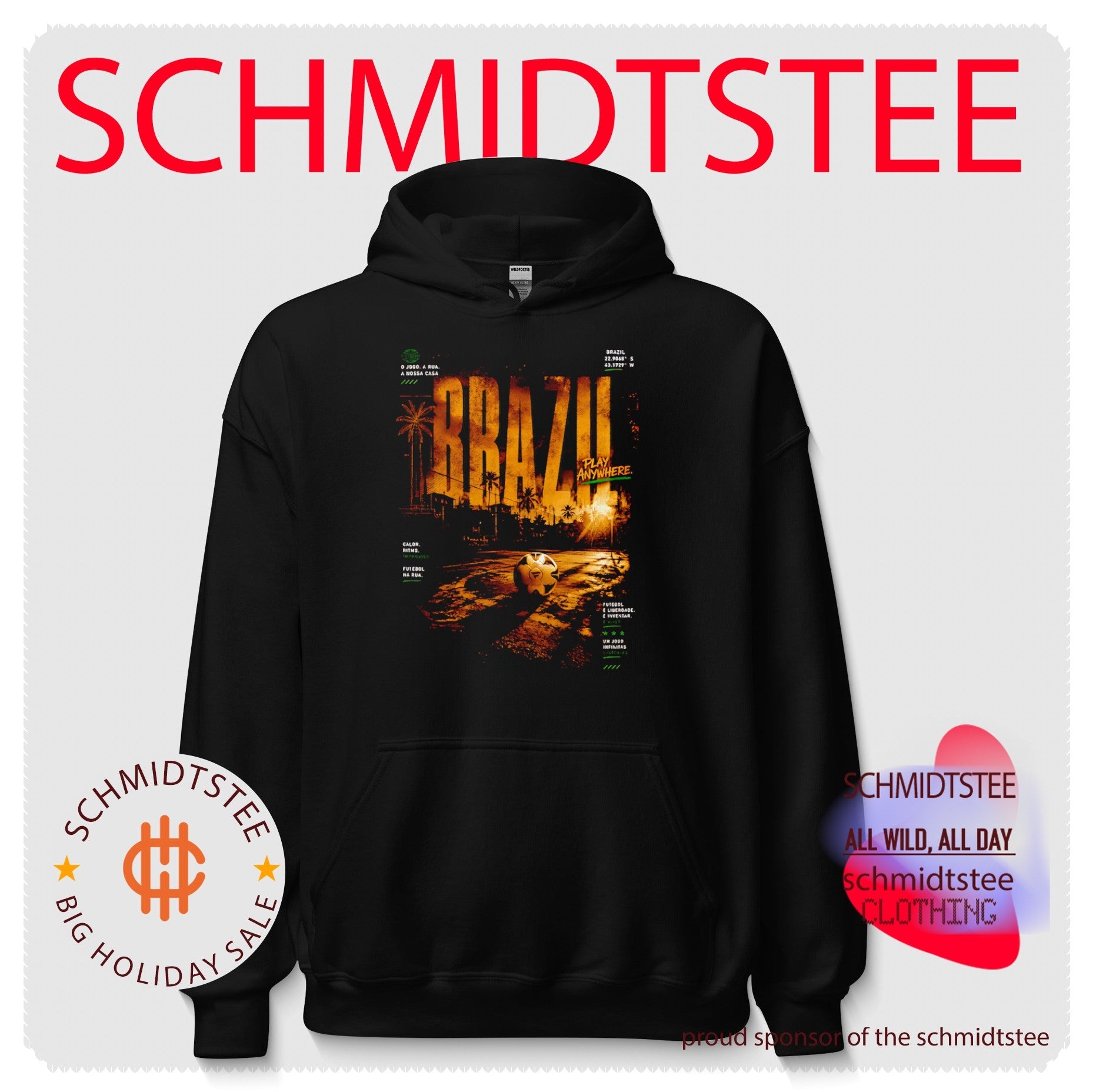 Brazil Streets of the World Play Anywhere shirt