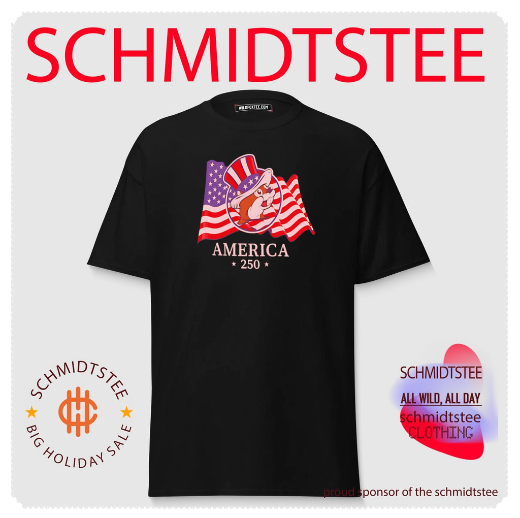Buc-ee’s America 250 Fourth of July Patriotic Beaver shirt