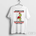 Classic Grinch Santa Toilet Remember To Poop Before Midnight On Dec 31st 2026 T Shirts