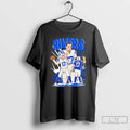 Classic Philip Rivers 17 Indianapolis Colts Football Cartoon