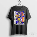Classic Washington Huskies Destroy Boise State Broncos Bucked Up La Bowl Champions 2025 T Shirts