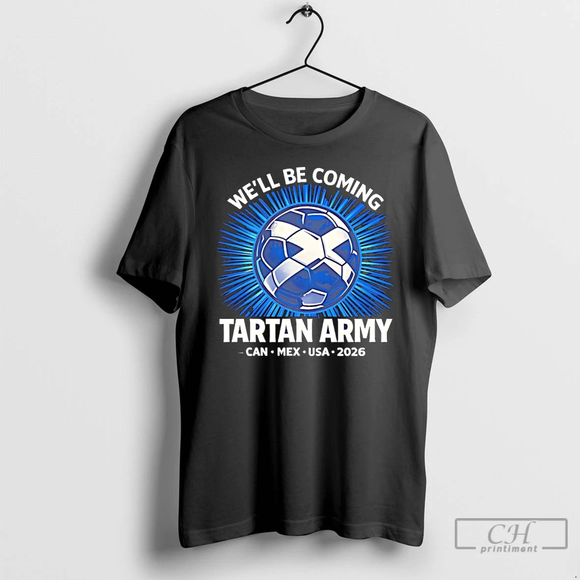 Classic Well Be Coming Tartan Army Scotland World Cup 2026 Football