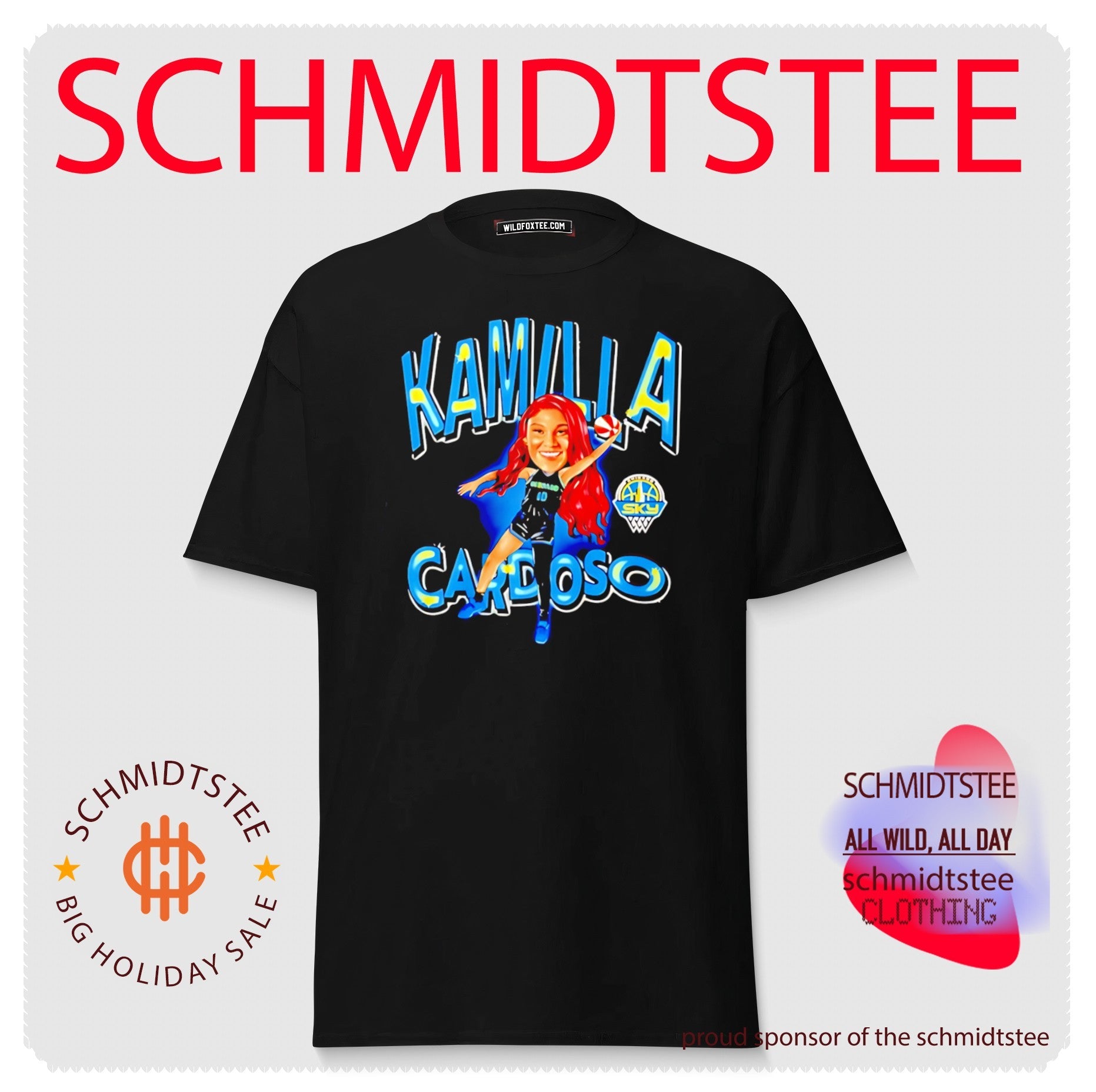 Coach Tyler Marsh With Kamilla Cardoso Shirt
