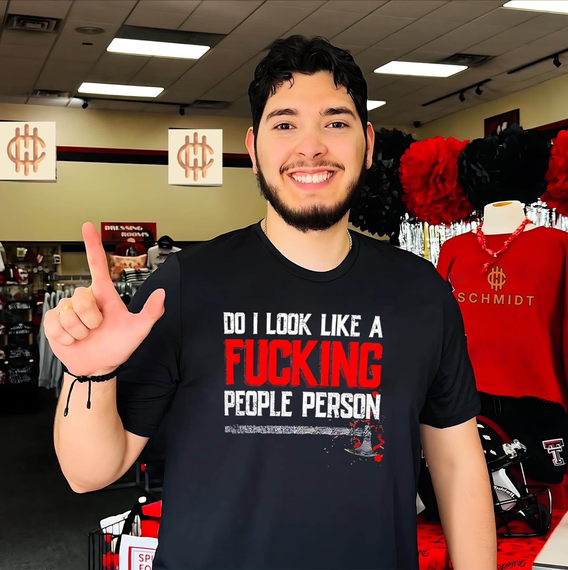 Do I look like a fucking people person vintage shirt