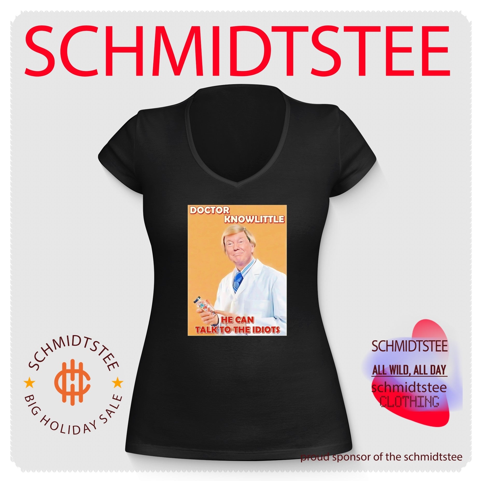 Doctor knowlittle he can talk to the idiots hate Trump shirt