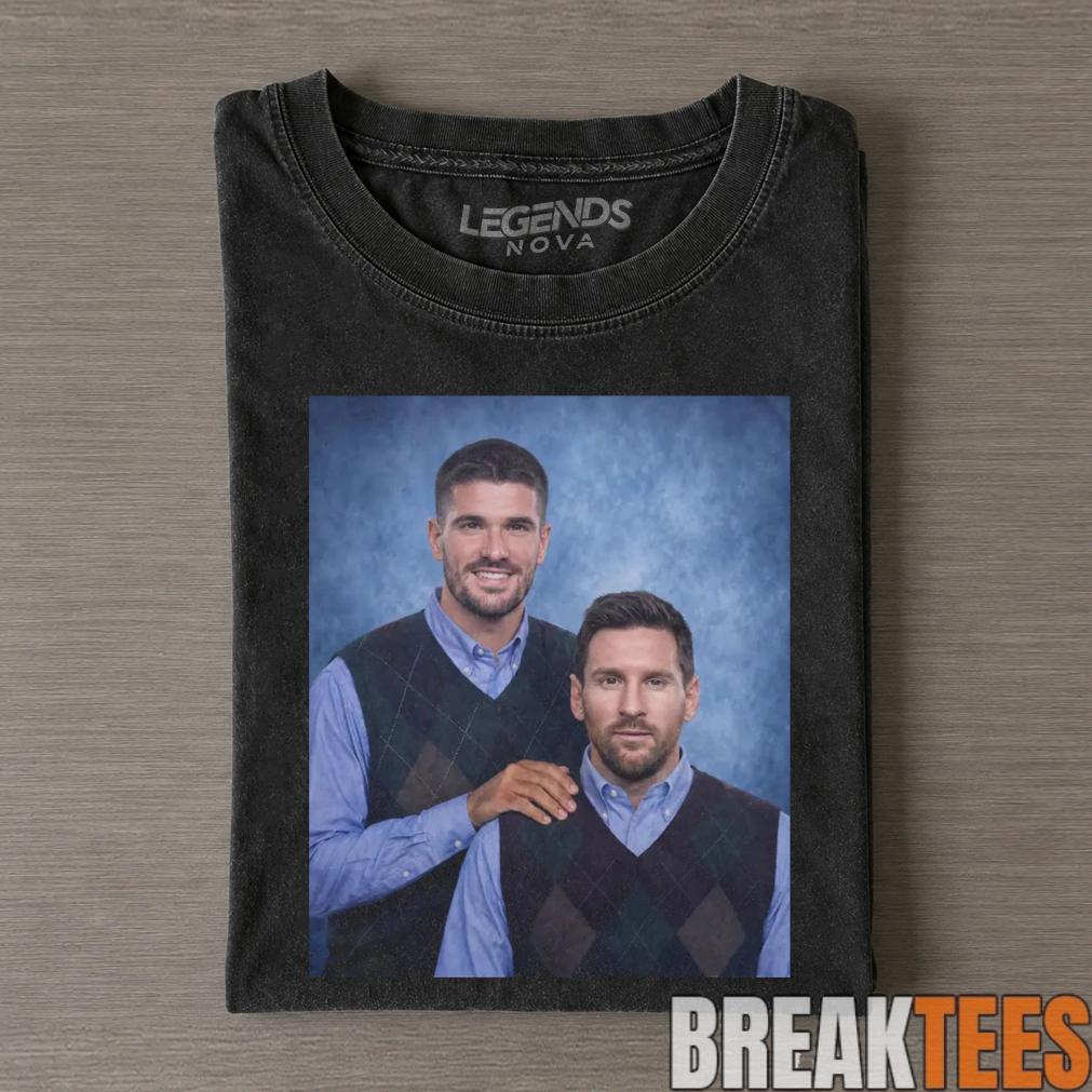 Funny Messi & De Paul Arghentina Soccer Shirt