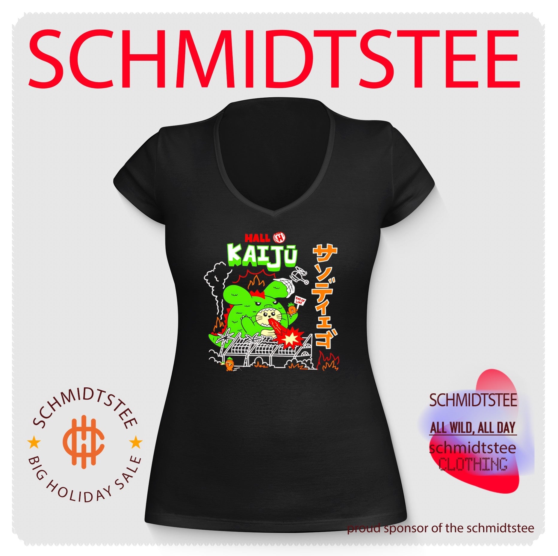 Hall Kaiju San Diego Monster Attack Comic Con shirt
