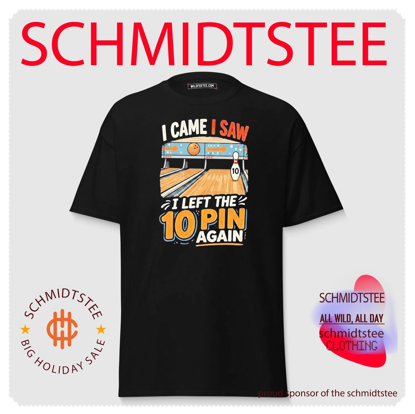 I Came I Saw I Left the 10 Pin Again Bowling Vintage shirt