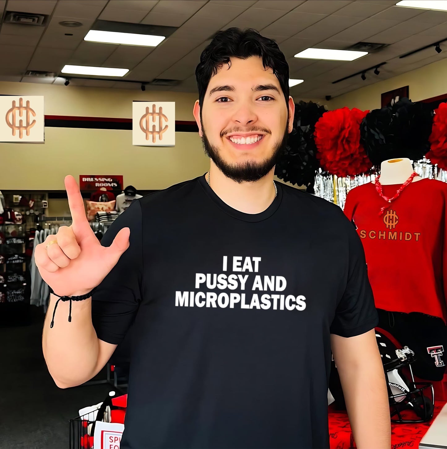 I Eat Pussy And Microplastics T-Shirt