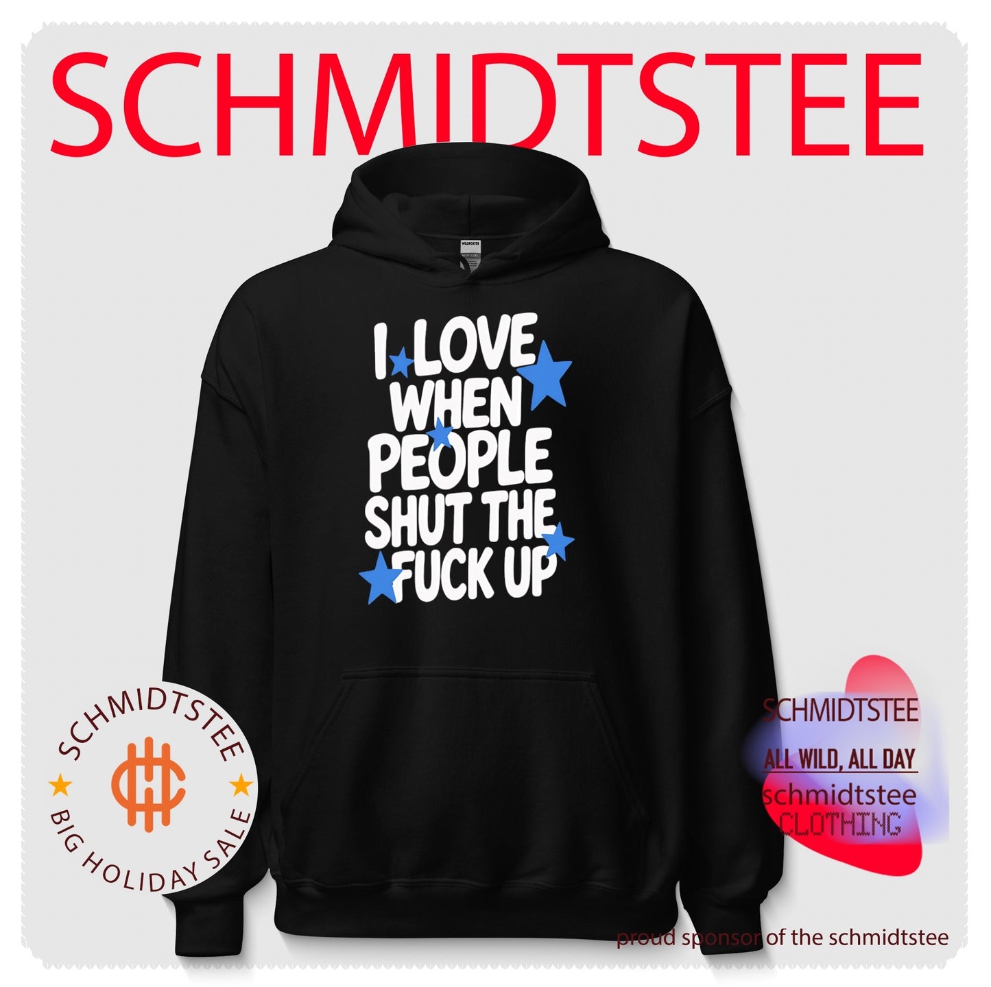 I Love When People Shut the Fuck Up sarcastic shirt (1)
