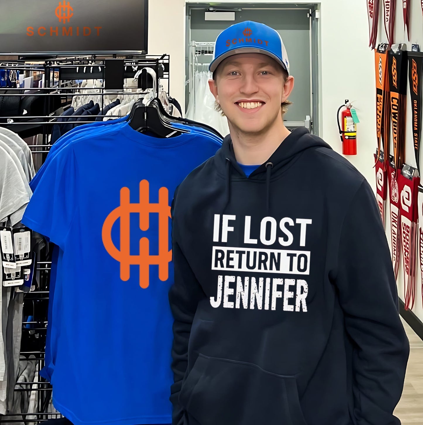 If Lost Return to Jennifer Distressed personalized shirt