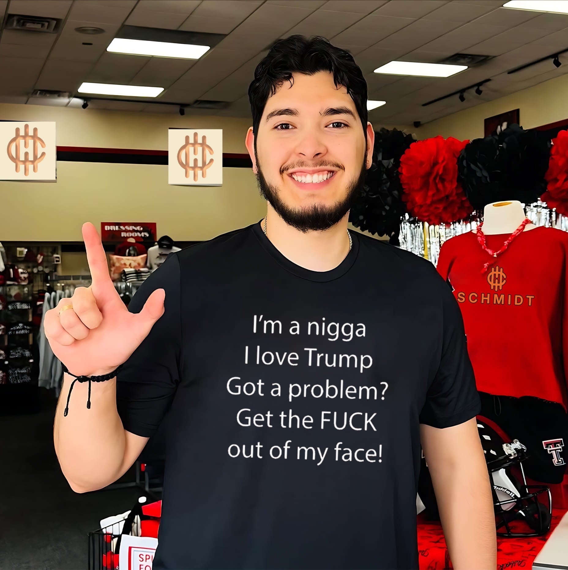 I’m Nigga I Love Trump Got A Problem Get The Fuck Out Of My Face Shirt