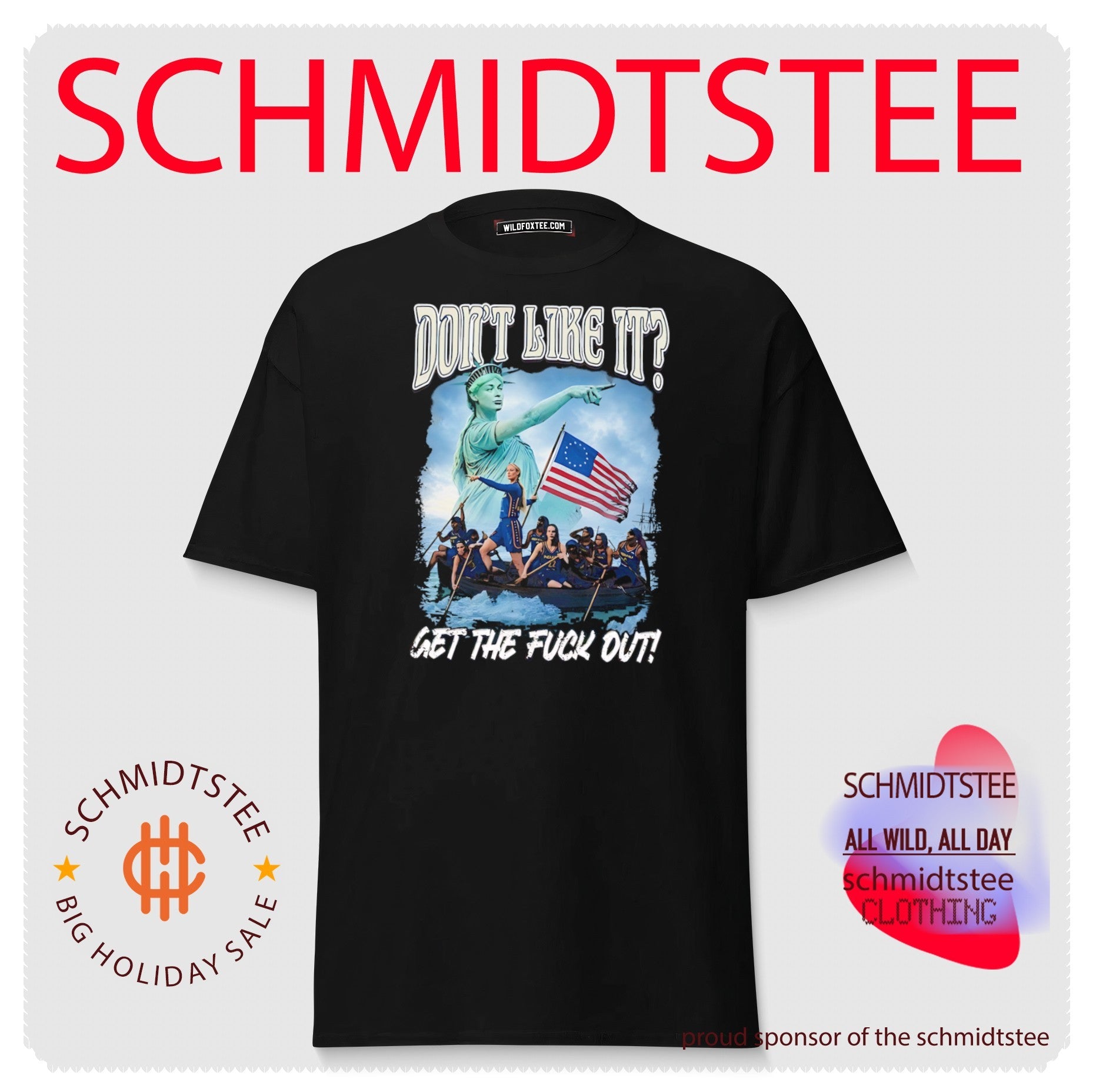 Indiana Fever Sophie Cunningham Statue of Liberty don’t like it get the fuck out shirt