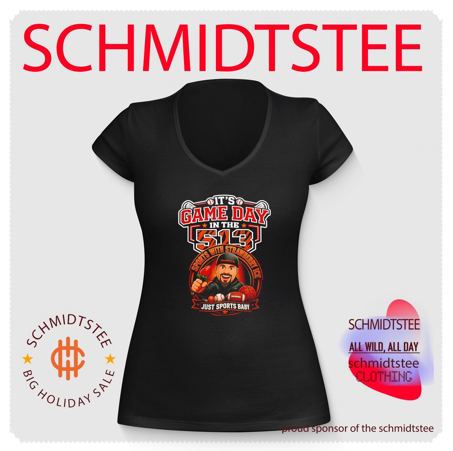 It’s Game Day in the 513 Sports With Strawberry Ice Just Sports Baby shirt