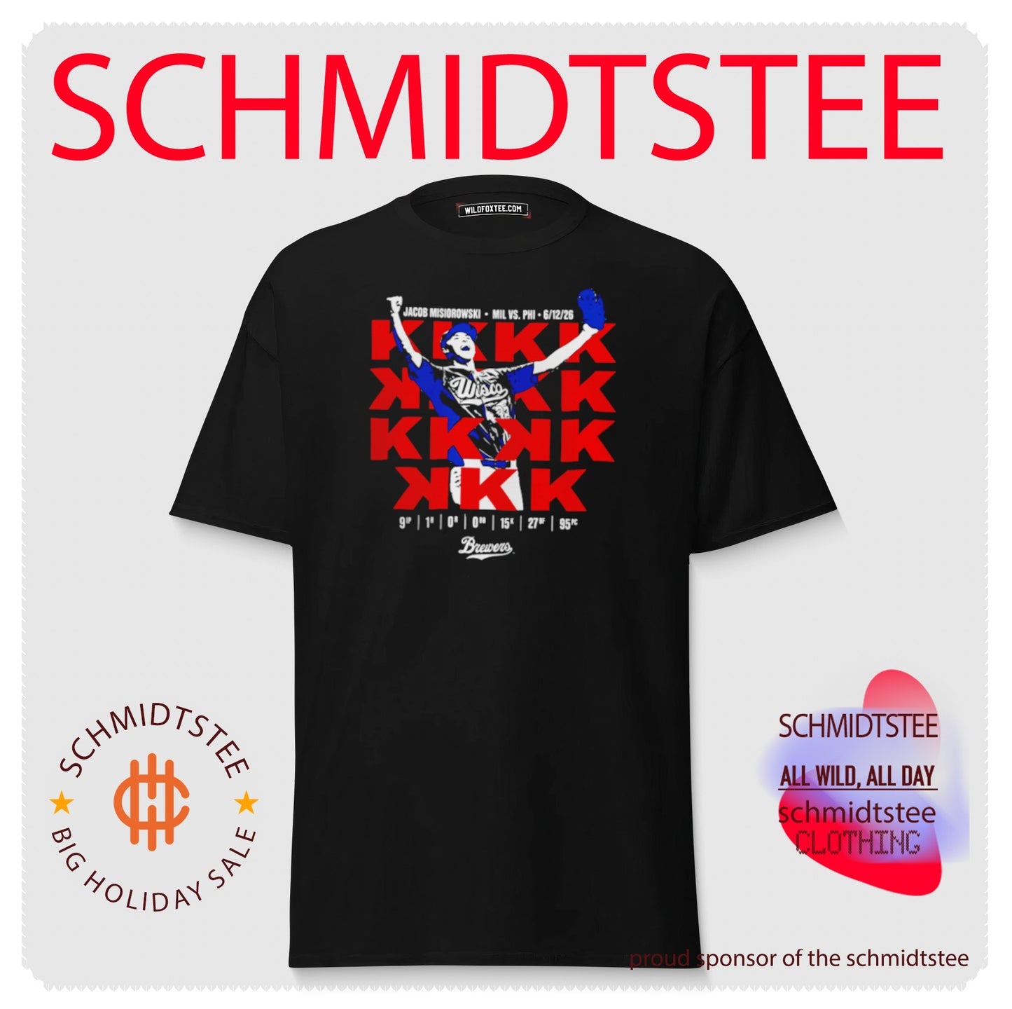 Jacob Misiorowski Mil Vs Phi 2026 Shirt