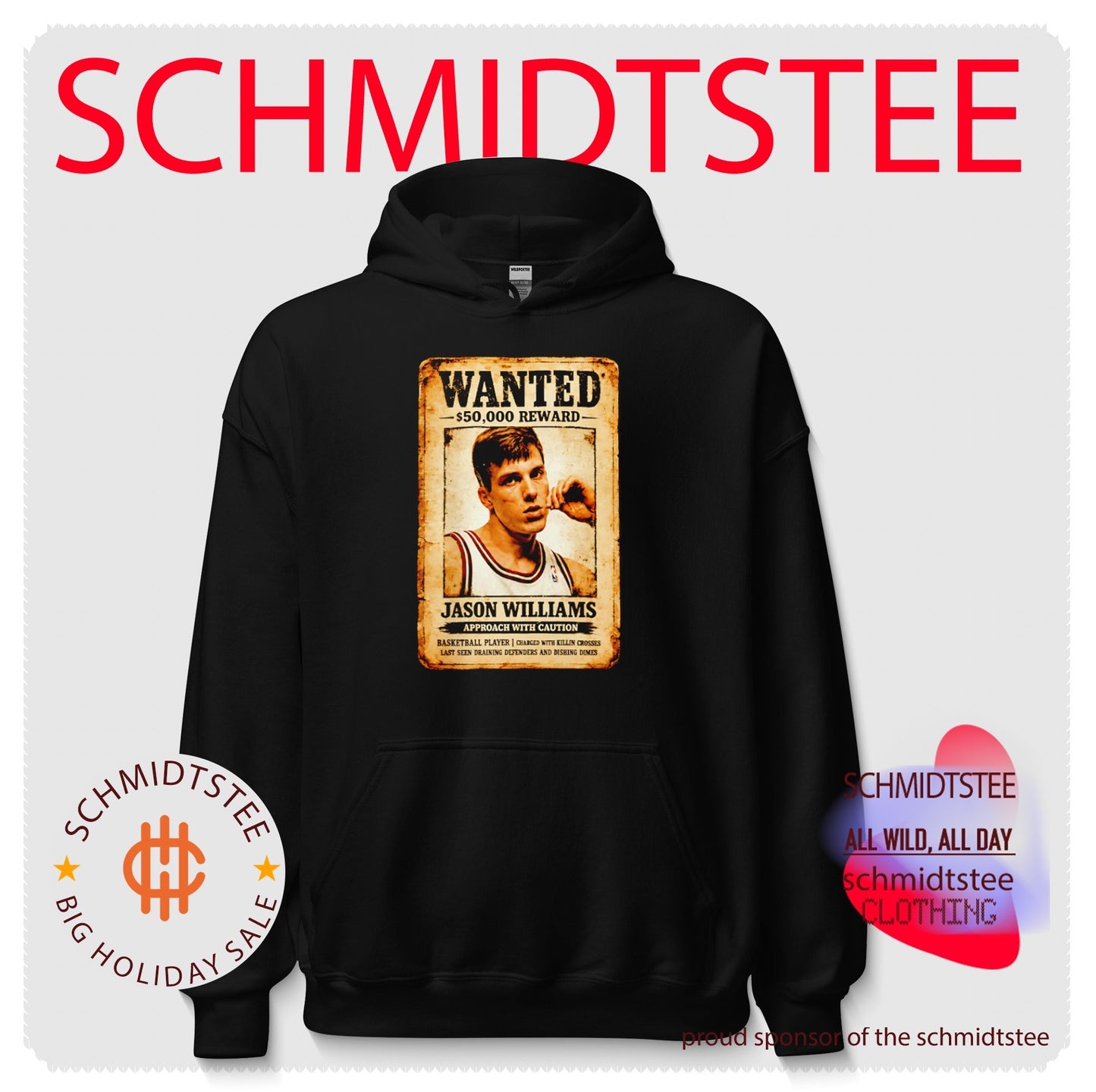 Jason Williams Wanted 50000 Reward Shirt