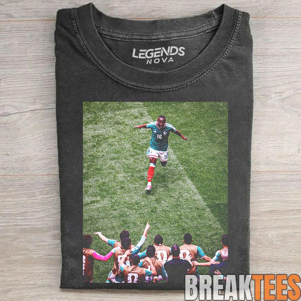 Julián Quiñones 16 Mexico 2026 First Goal Shirt