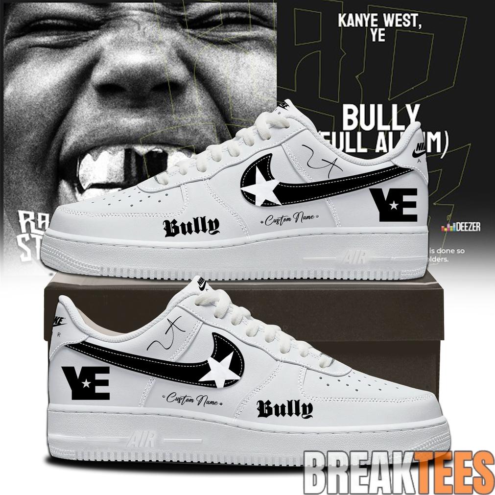 Kanye West Rap Star ‘Bully’ 2026 Tour AF1 Shoes