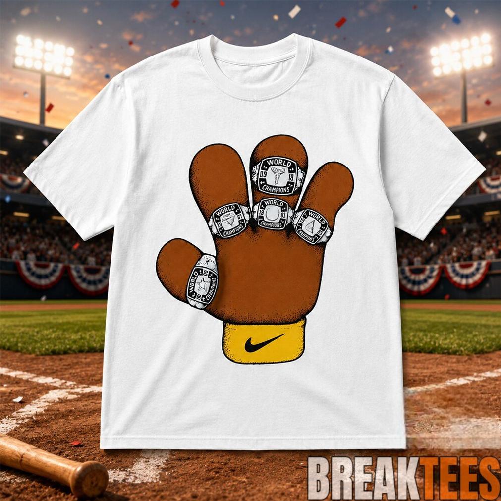 Kobe Bryant 5 Championship Rings Basketball Shirt