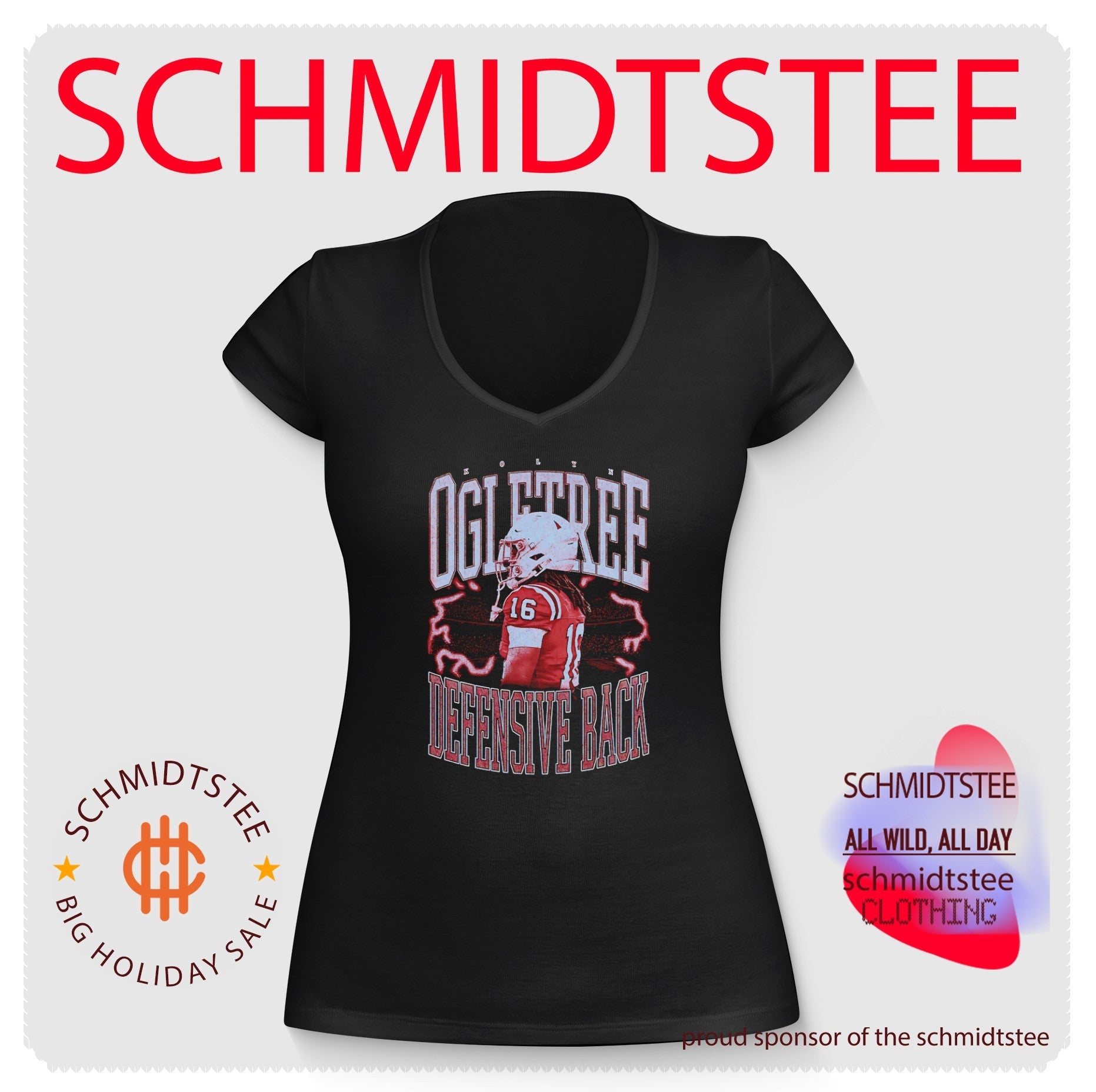 Kolyn Ogletree Defensive Back football athlete shirt