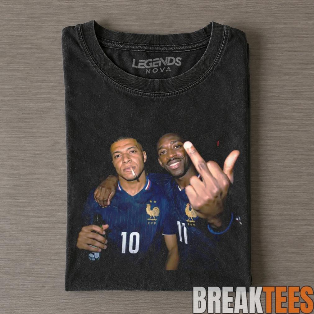 Kylian Mbappé & Ousmane Dembélé France 2026 Tee