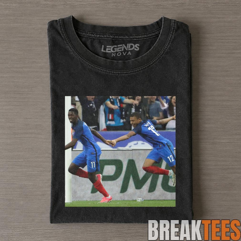 Kylian Mbappé & Ousmane Dembélé France 2026 World Cup Vintage Tee