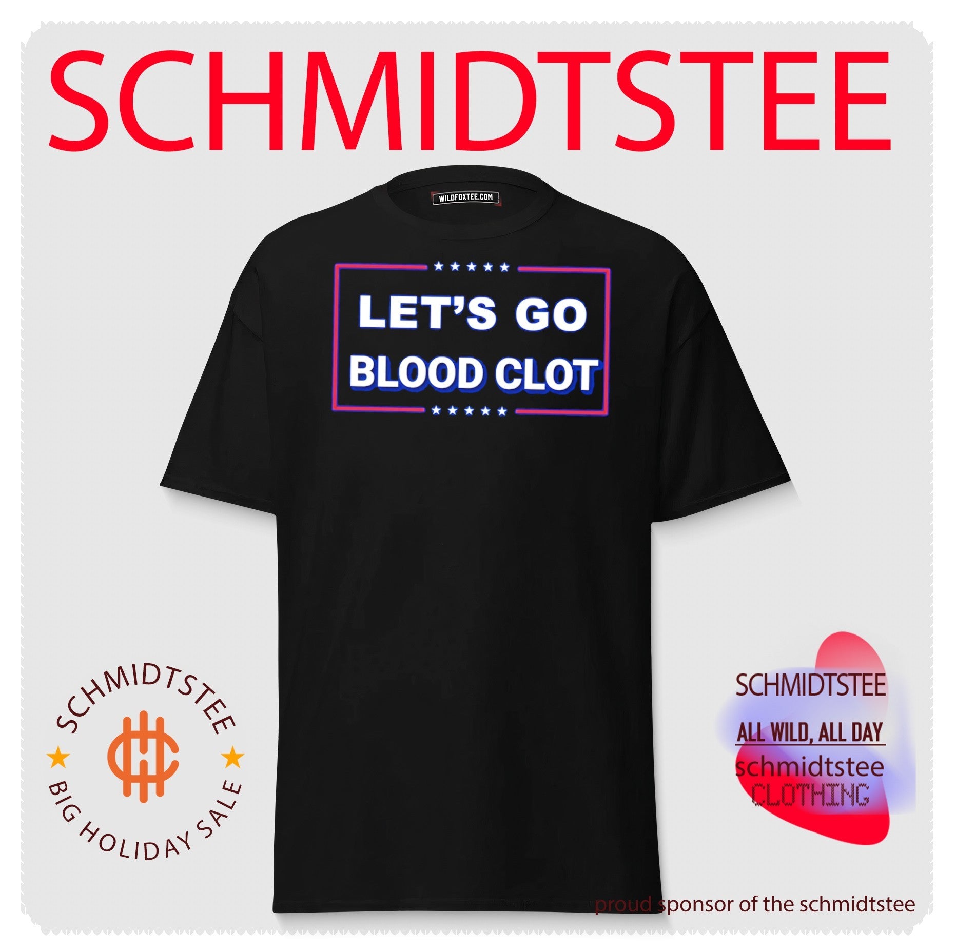 Let’s go blood clot shirt