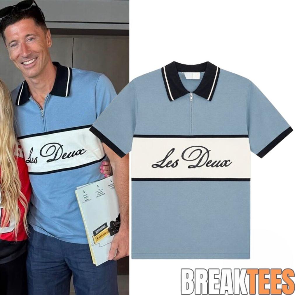Lewandowski Les Deux Logo Polo Shirt