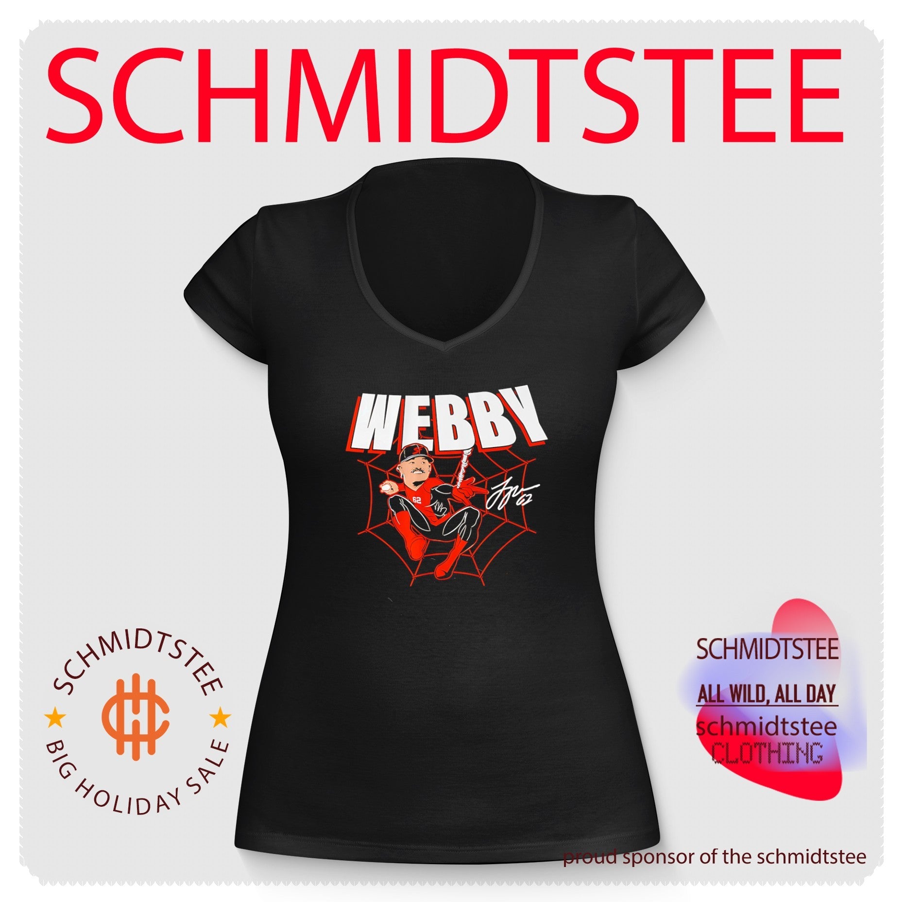 Logan Webb San Francisco Giants Webby Spider-Man Style shirt