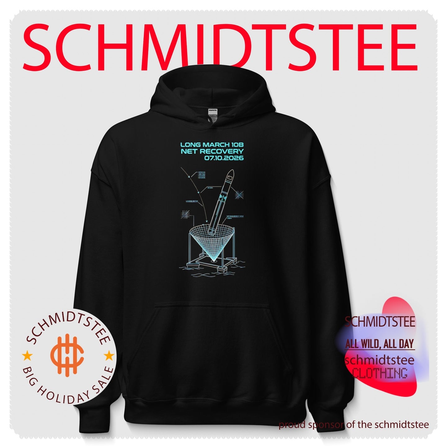Long March 10B Rocket Recovery Shirt