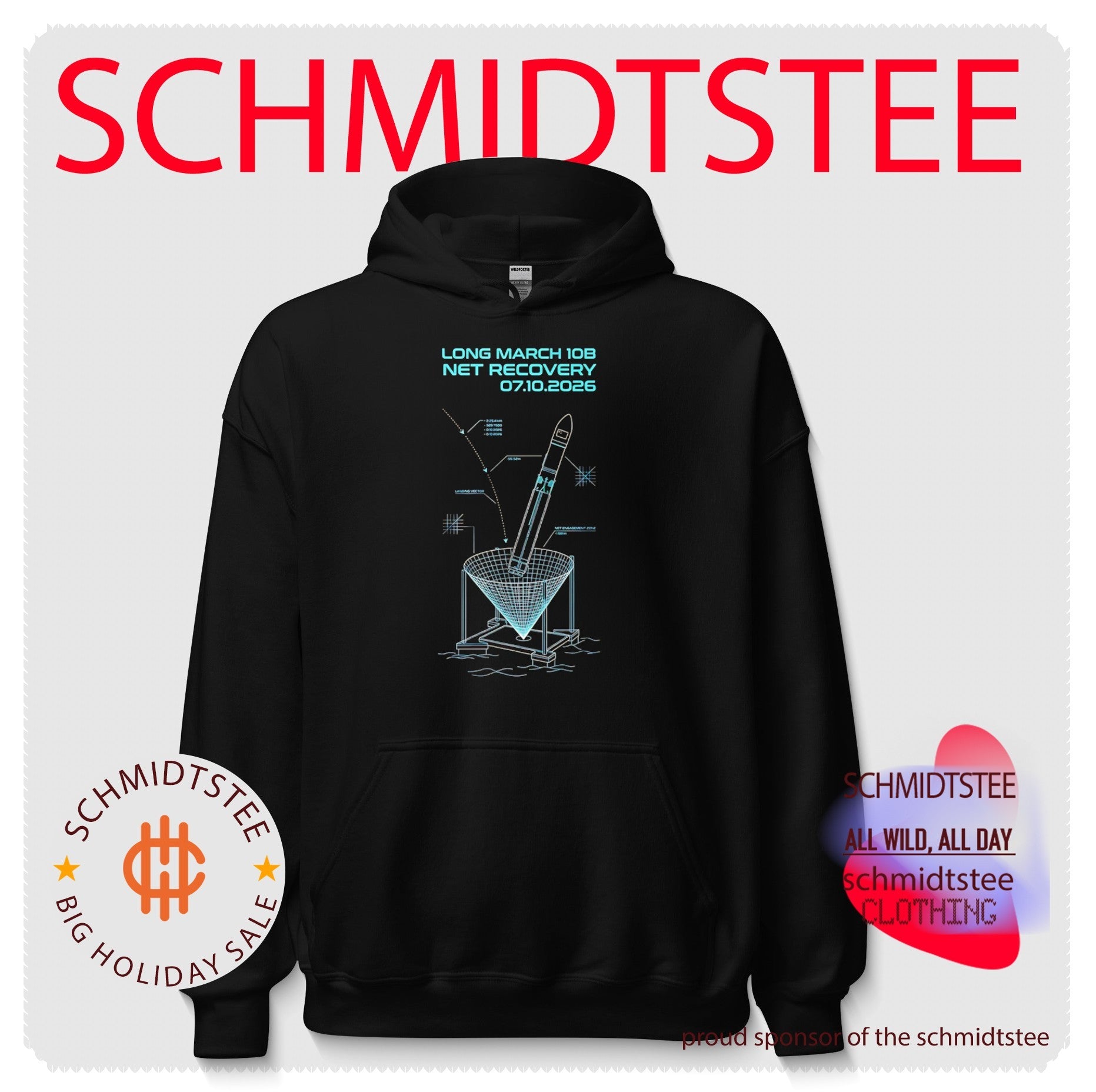 Long March 10B Rocket Recovery Shirt