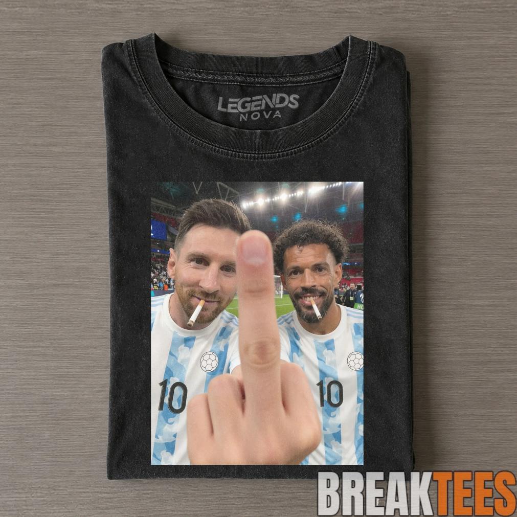Messi Argentina & Vozinha Cape Verde Tee