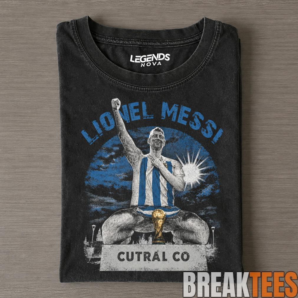 Messi Classic Legendary Statue Tee