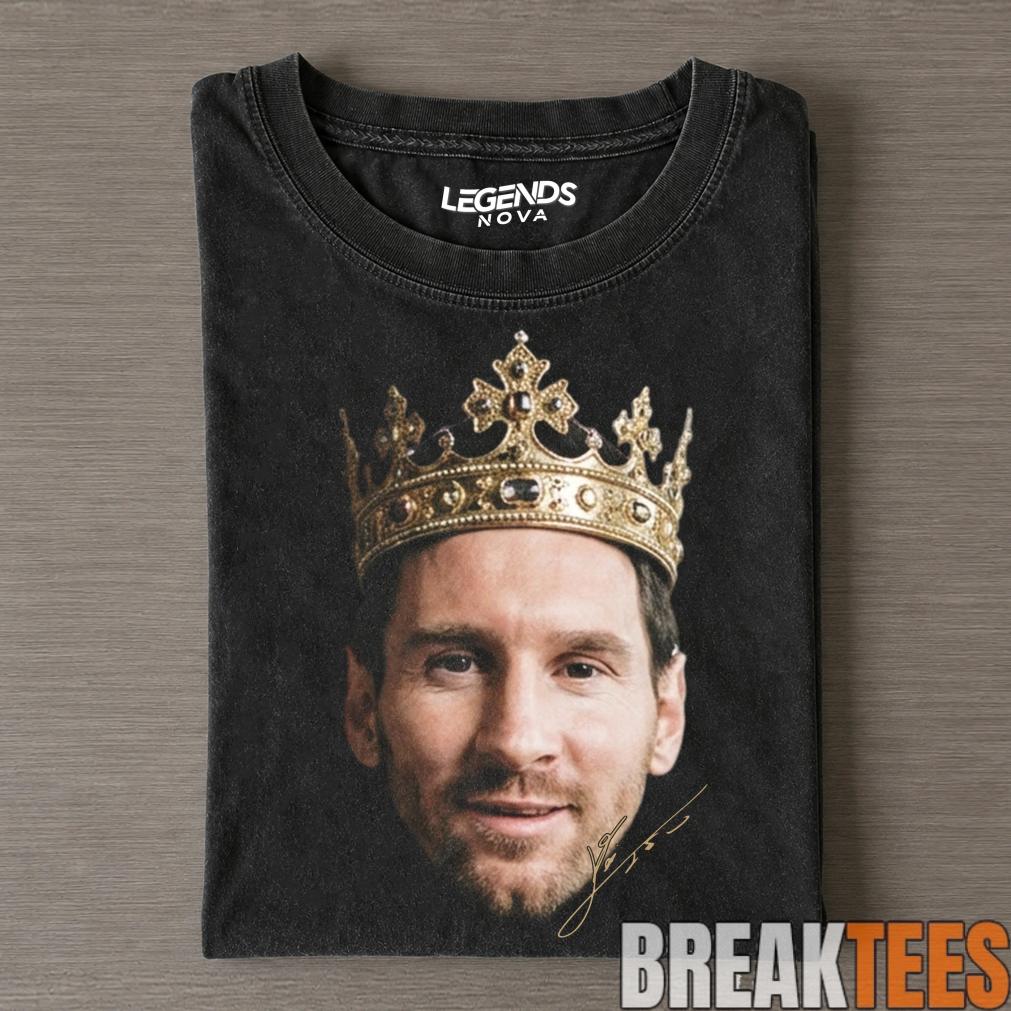 Messi King Classic Legendary Football Tee
