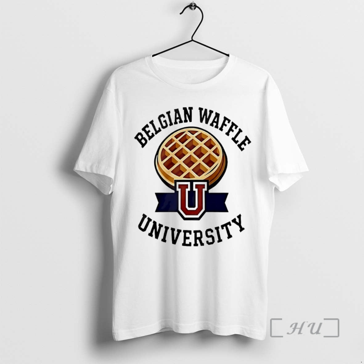 New Belgian Waffle University Logo Circle