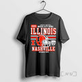 New Illinois Football 2025 Music City Bowl Helmet