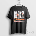 New Toluca Fc Campeones Champions Liga Mx 2025 Back To Back Trophy Premium T Shirts