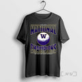 New Washington Huskies Ncaa Mens Soccer 2025 National Champions Logo
