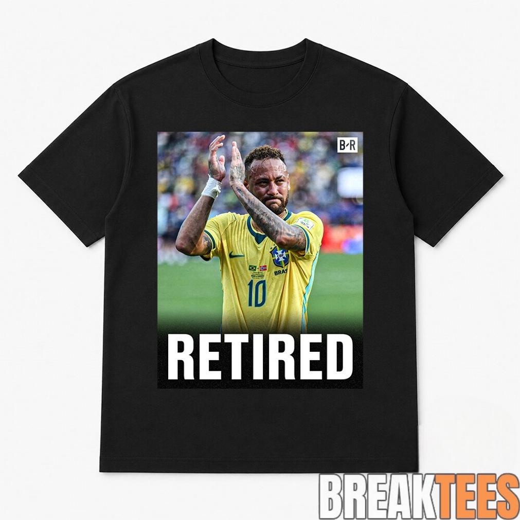 Neymar Jr Brazil World Cup 2026 Retired Graphic Iconic Edition Shirt