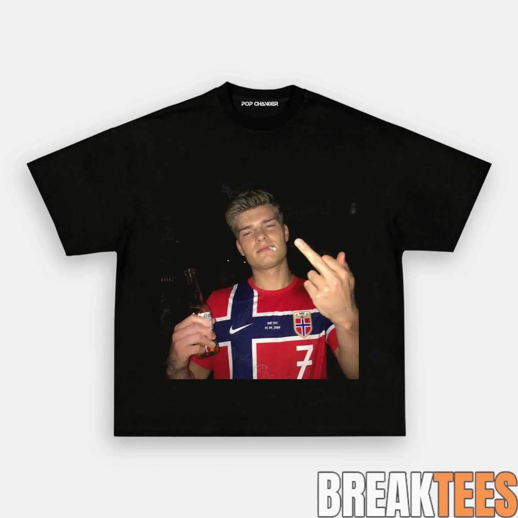 Norway Team Norway Football Graphic Fan Shirt