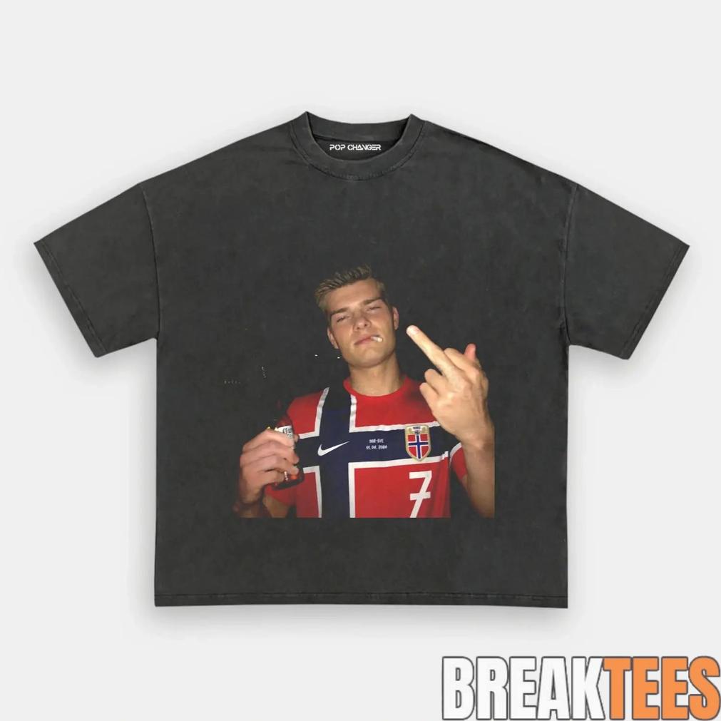 Norway Team Norway Football Graphic Fan Shirt
